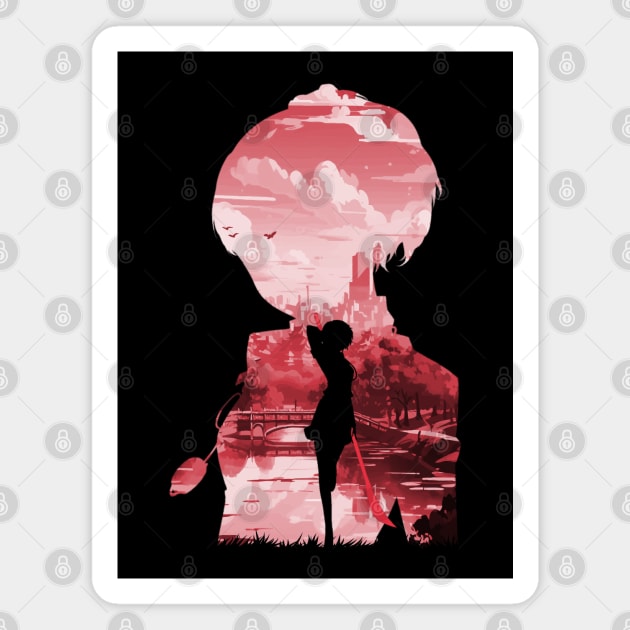 Persona 3 - Kotone *Negative Illusion* Magnet by MyRetroArt